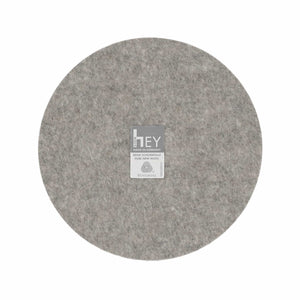 Felt Trivet | Round 16cm - 20cm | Light Grey
