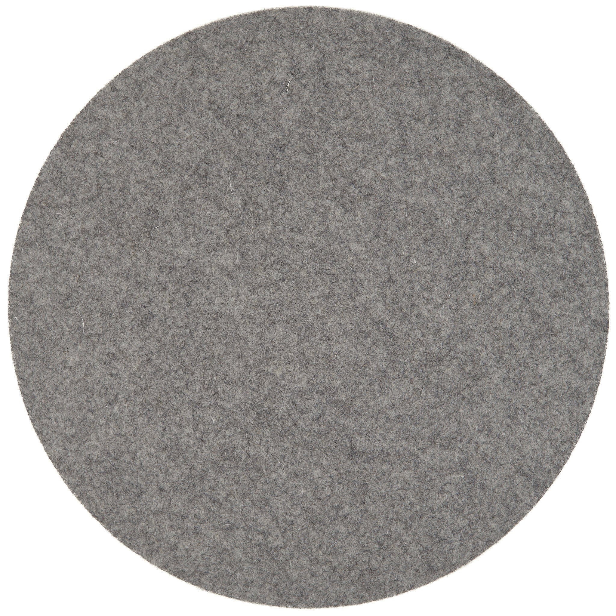 Felt Placemat | Round 30cm | Anthracite/Mid Grey