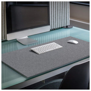 Rectangular Felt Desk Pad in Charcoal by Hey-Sign 300109001 looking at Lifestyle Image