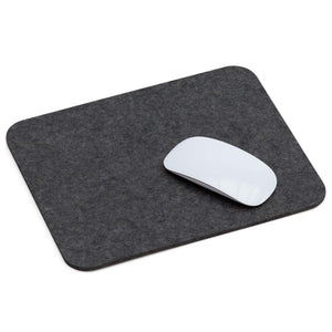 Rectangular Felt Mousepad in Graphite by Hey-Sign 305302308 looking at Front-Angle-Wide
