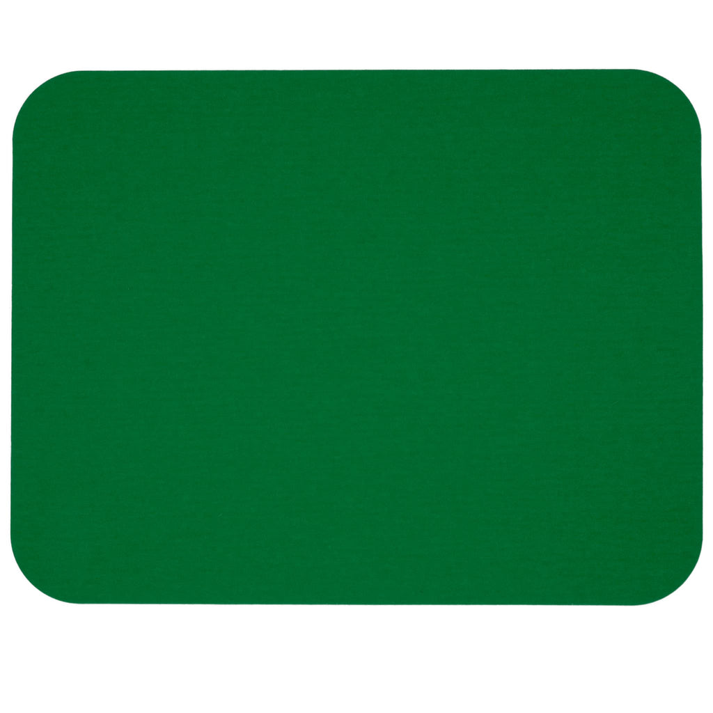 Rectangular Felt Placemat in Dark-Green by Hey-Sign 300134502 looking at Front-Wide