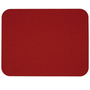 Rectangular Felt Placemat in Red by Hey-Sign 300134502 looking at Front