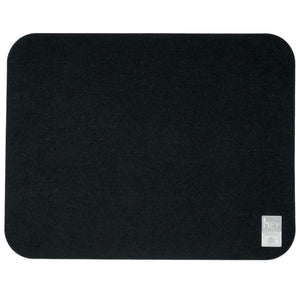 Rectangular Felt Placemat in Black by Hey-Sign 300134502 looking at Back