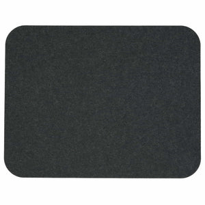 Rectangular Felt Placemat in Graphite by Hey-Sign 300134508 looking at Front