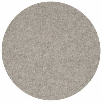 Rectangular Felt Placemat in Light-Grey by Hey-Sign 300134507 looking at Front-Wide