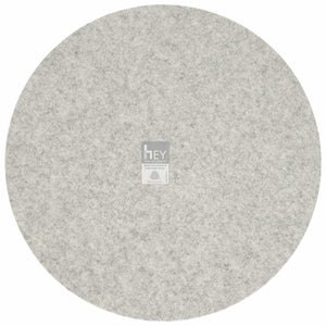 Round Felt Placemat in Marble by Hey-Sign 300153506 looking at Back