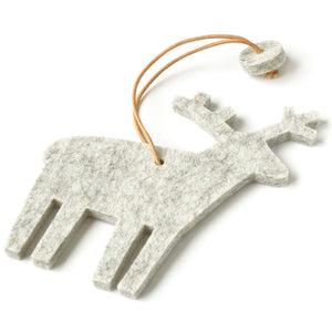 Decorative Reindeer in Marble by Hey-Sign 300601006 from Side