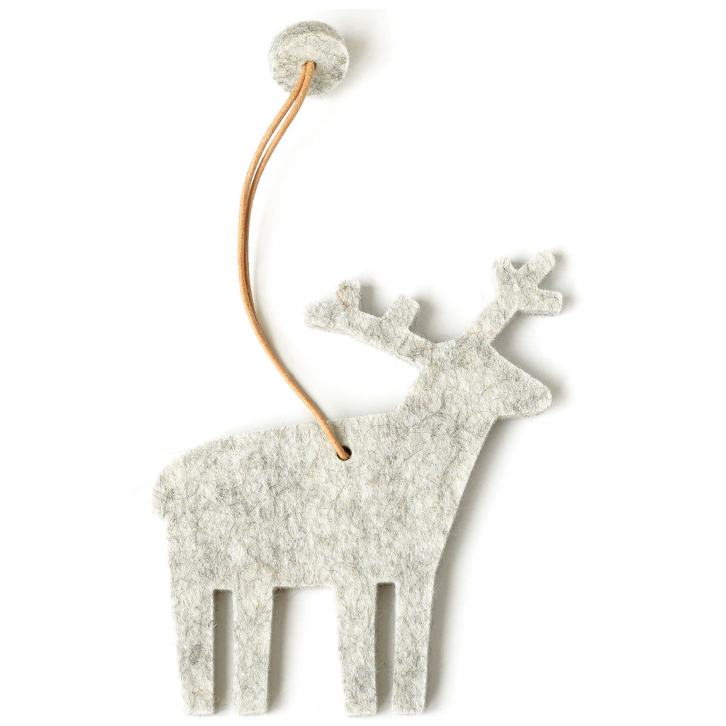 Decorative Reindeer in Marble by Hey-Sign 300601006 from Top