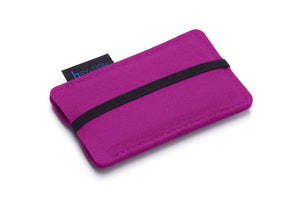 Felt Smartphone Sleeve or Pouch in Pink by Hey-Sign 301031432