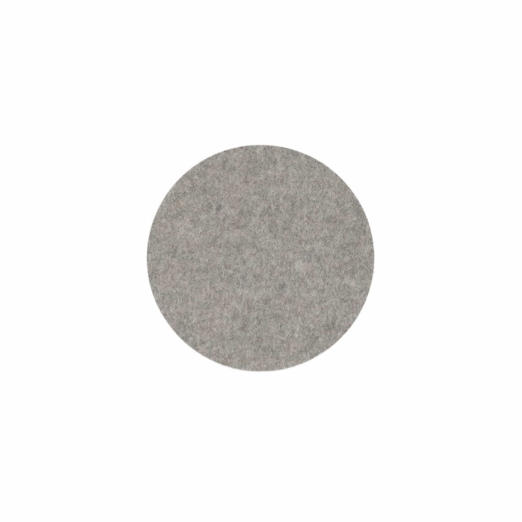Felt Trivet | Round 16cm - 20cm | Light Grey