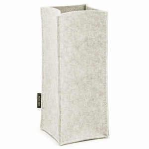 Felt Bottle Cooler in Marble by Hey-Sign 320142506 looking at Front-Angle-Wide
